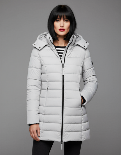Women's Puffer Jacket | Warm Hooded Winter Coat | Insulated & Waterproof | Cozy Winter Outerwear
