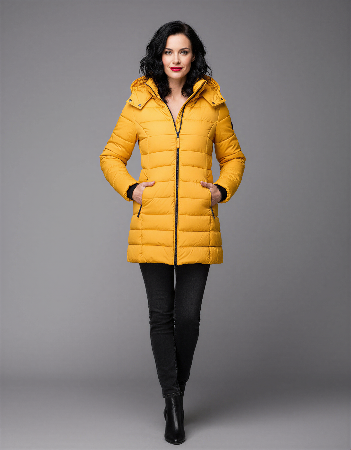 Women's Puffer Jacket | Warm Hooded Winter Coat | Insulated & Waterproof | Cozy Winter Outerwear