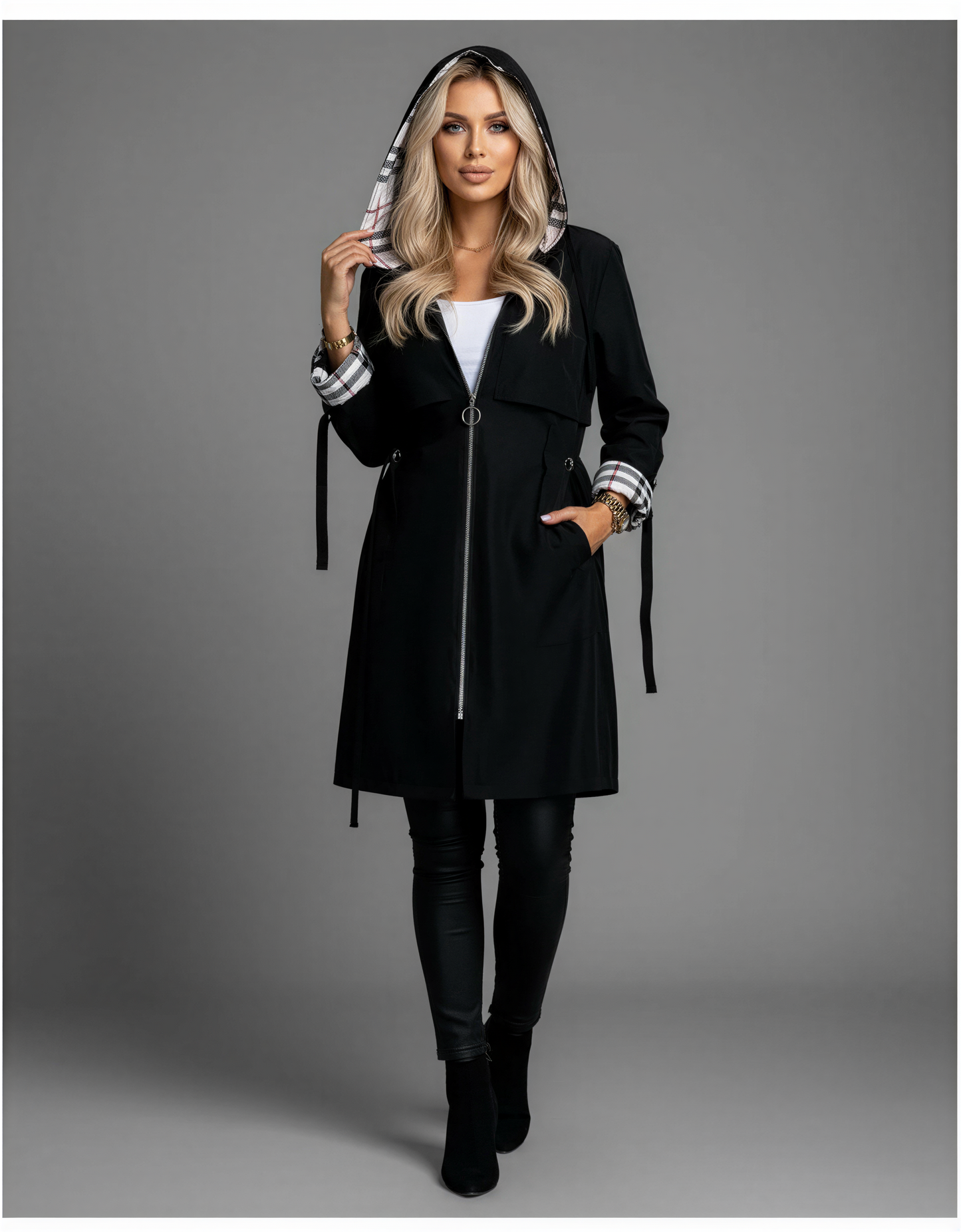 Women's Hooded Jackets: Oversized, Zip-Up & Puffer Styles | Shop Trendy Fall Outerwear