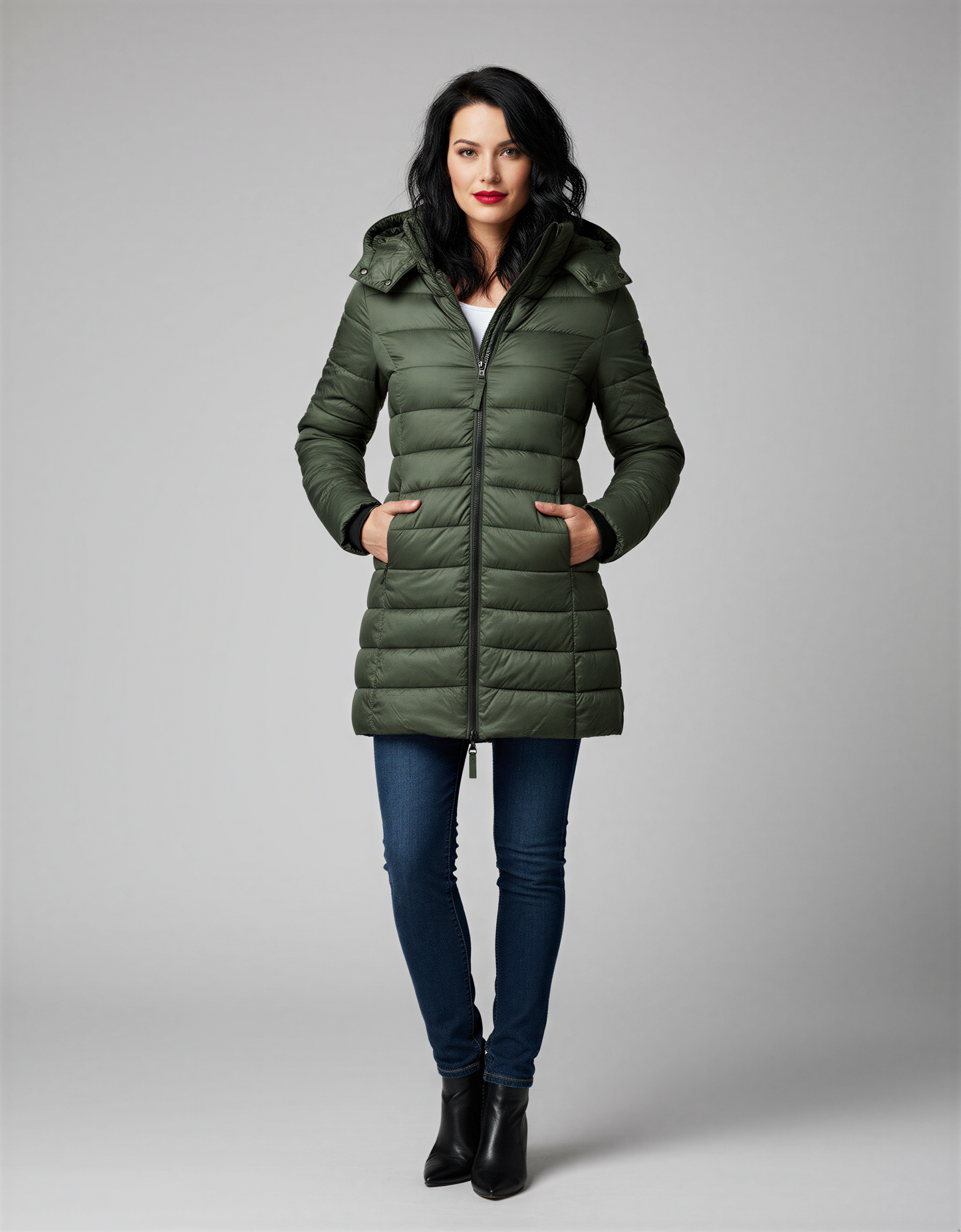 Women's Puffer Jacket | Warm Hooded Winter Coat | Insulated & Waterproof | Cozy Winter Outerwear