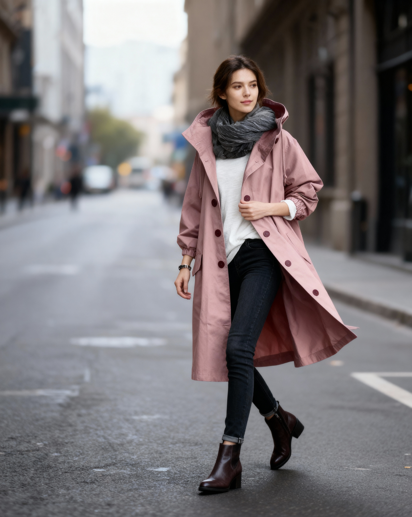 The Essential All-Season Trench Coat for Women with Belt | Formal & Casual Outerwear | Zalvare