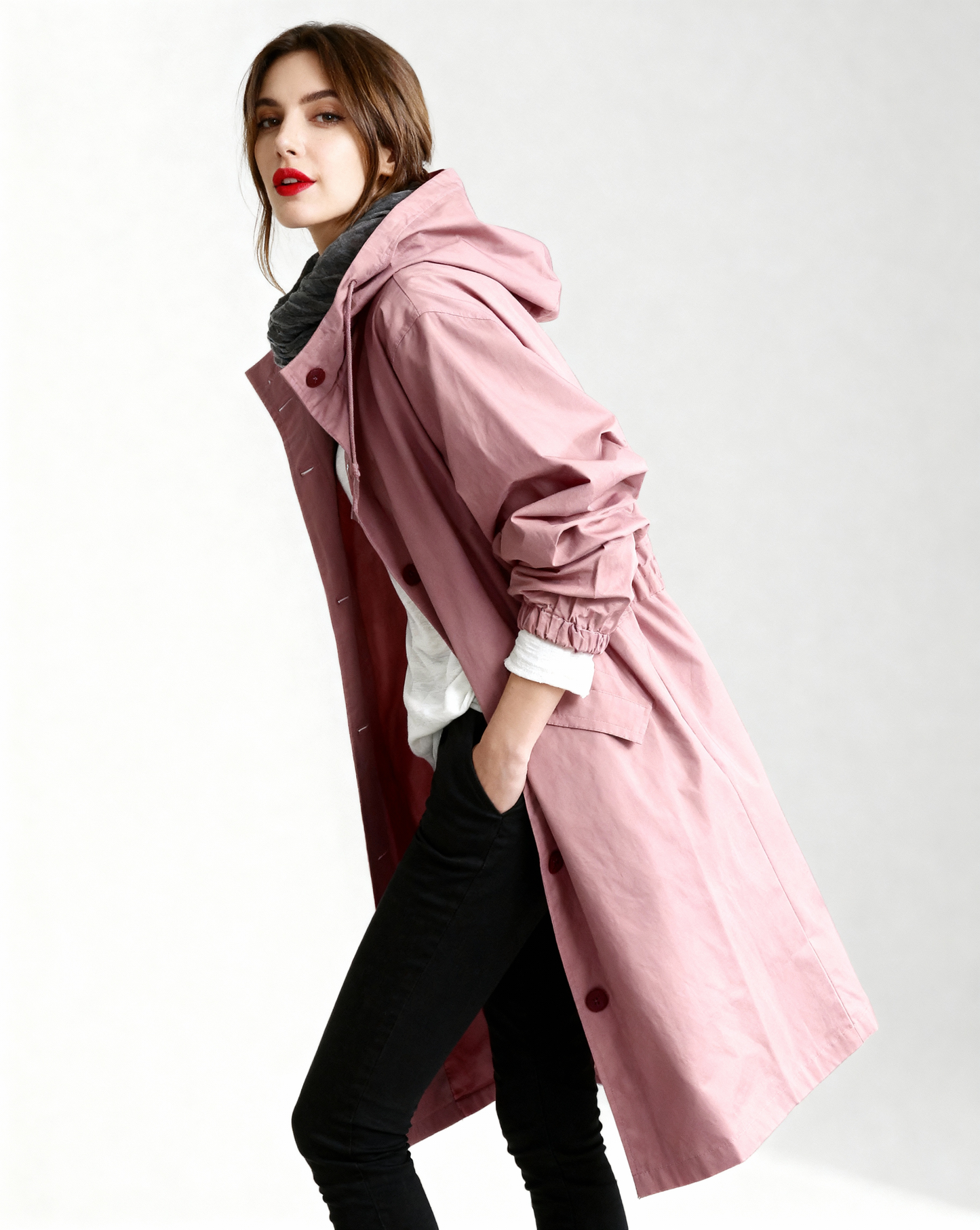 The Essential All-Season Trench Coat for Women with Belt | Formal & Casual Outerwear | Zalvare