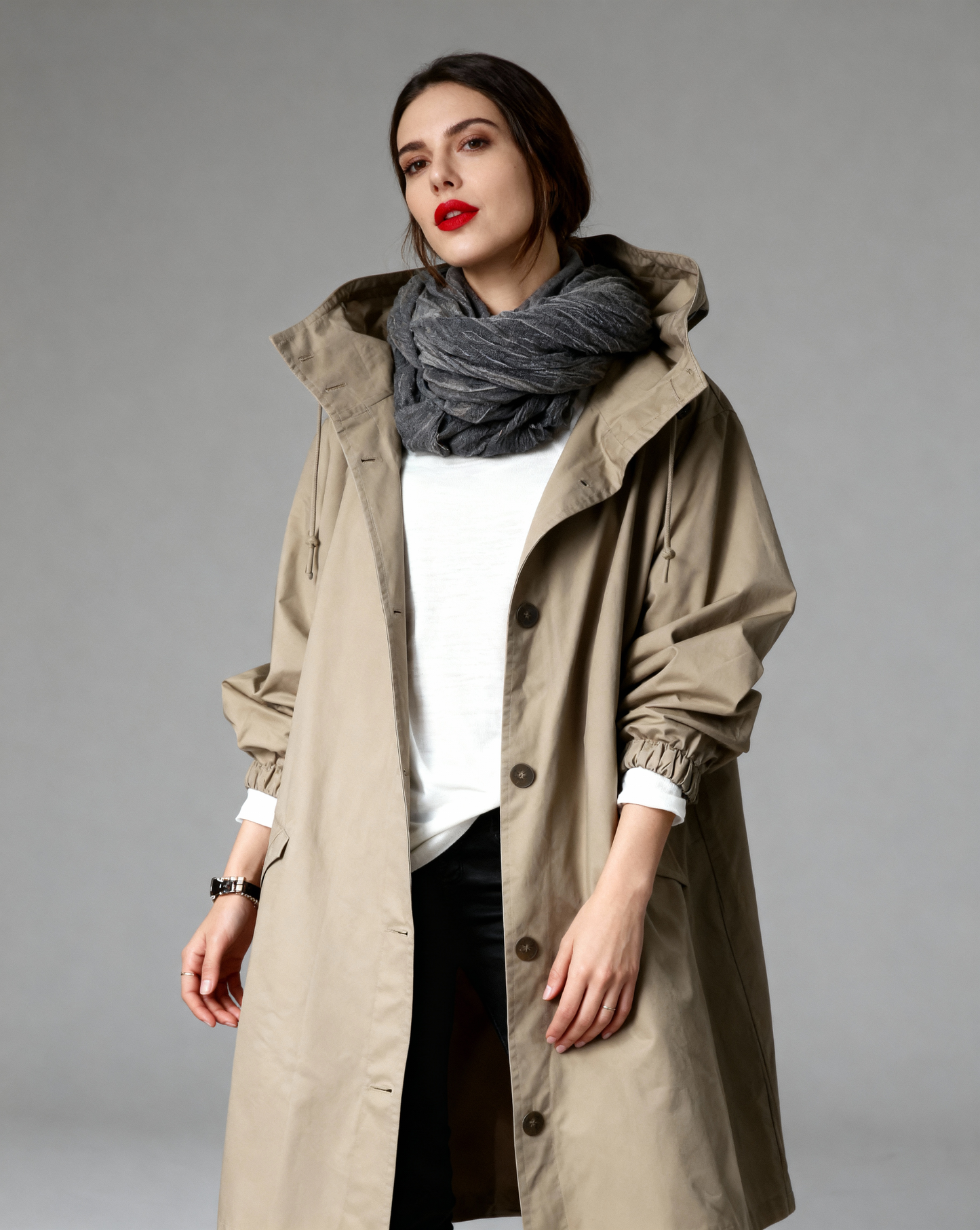 The Essential All-Season Trench Coat for Women with Belt | Formal & Casual Outerwear | Zalvare