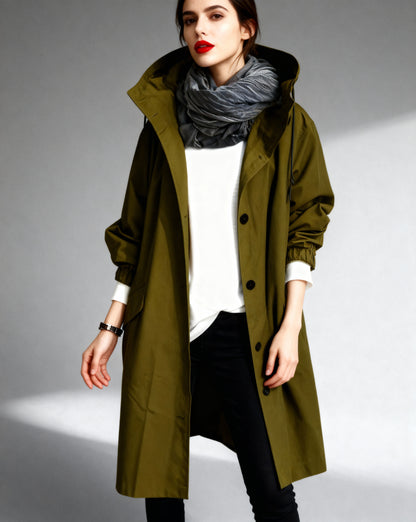 The Essential All-Season Trench Coat for Women with Belt | Formal & Casual Outerwear | Zalvare