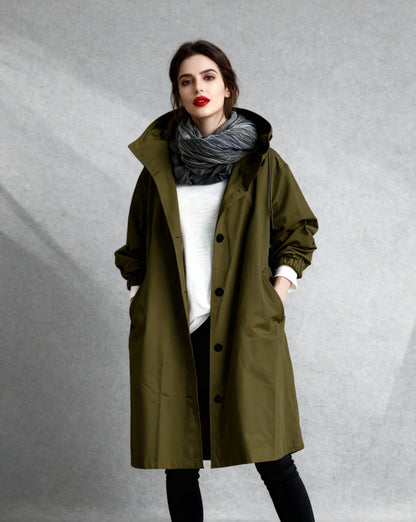 The Essential All-Season Trench Coat for Women with Belt | Formal & Casual Outerwear | Zalvare