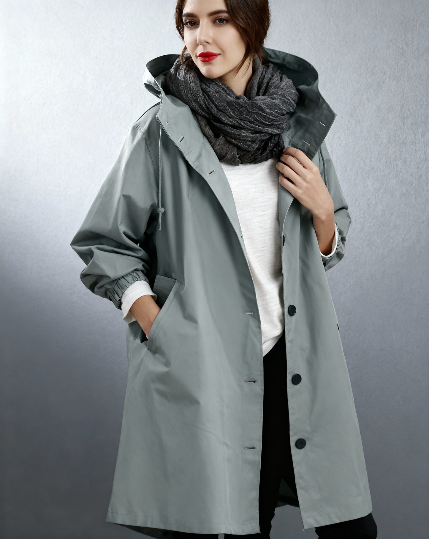 The Essential All-Season Trench Coat for Women with Belt | Formal & Casual Outerwear | Zalvare