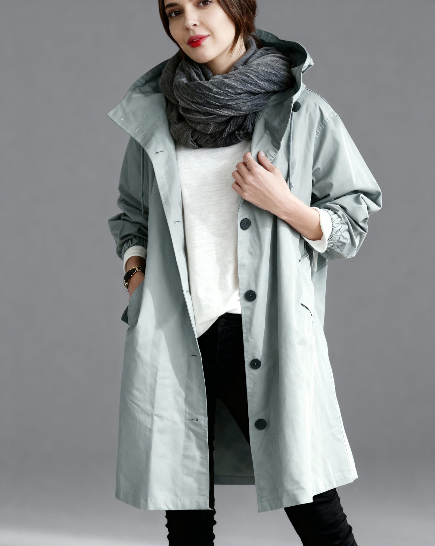 The Essential All-Season Trench Coat for Women with Belt | Formal & Casual Outerwear | Zalvare